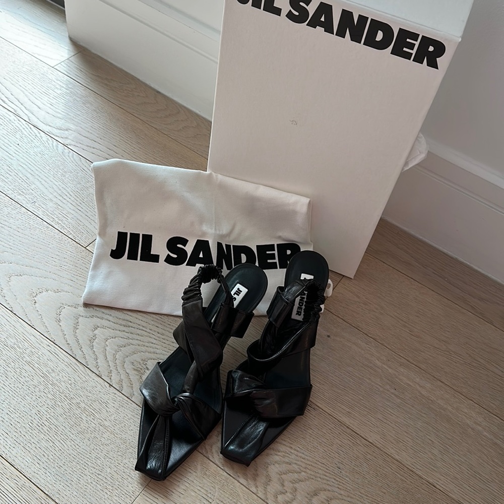 Jil Sander
70mm Leather sandals